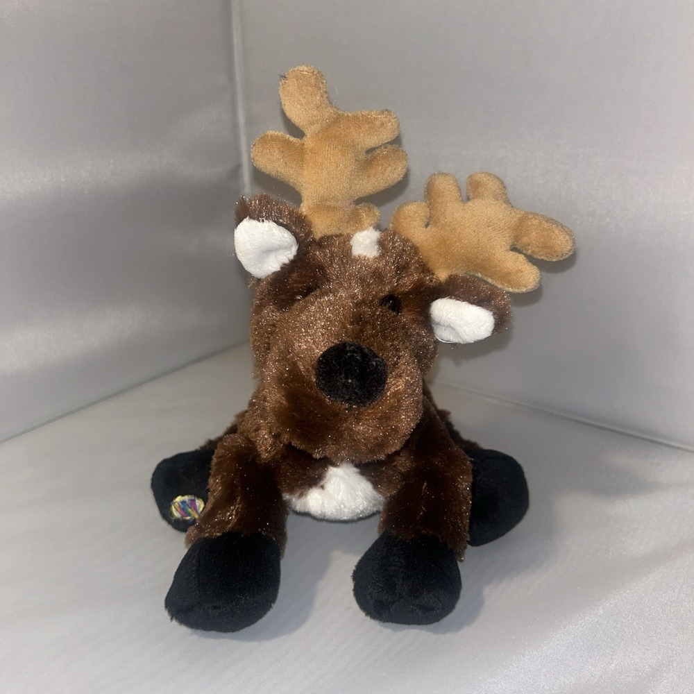 Ganz Webkinz Reindeer Plush 8" Stuffed Animal HM137 No Code